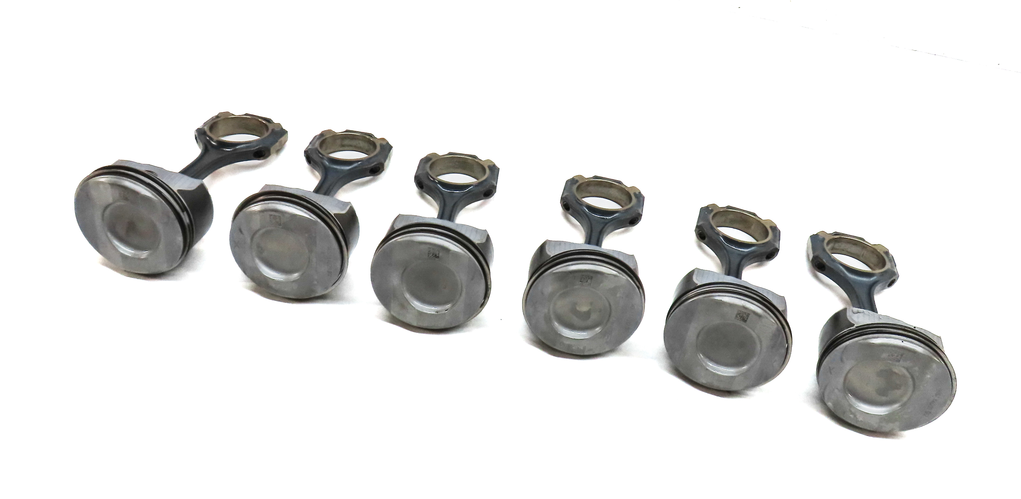 12-18 MERCEDES C300 C350 E350 GLE350 GLK350 ML350 SLK350 SLK350 3.5L PISTON SET6 — exact item pictured